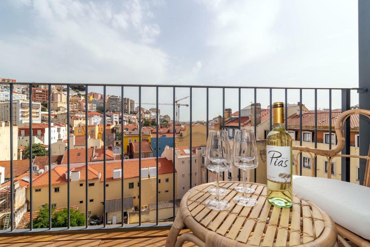 Altido Elegant City Deluxe Apartment & Altido Luxurious 3-Bedroom Apt With Terrace In Intendente Лиссабон Экстерьер фото