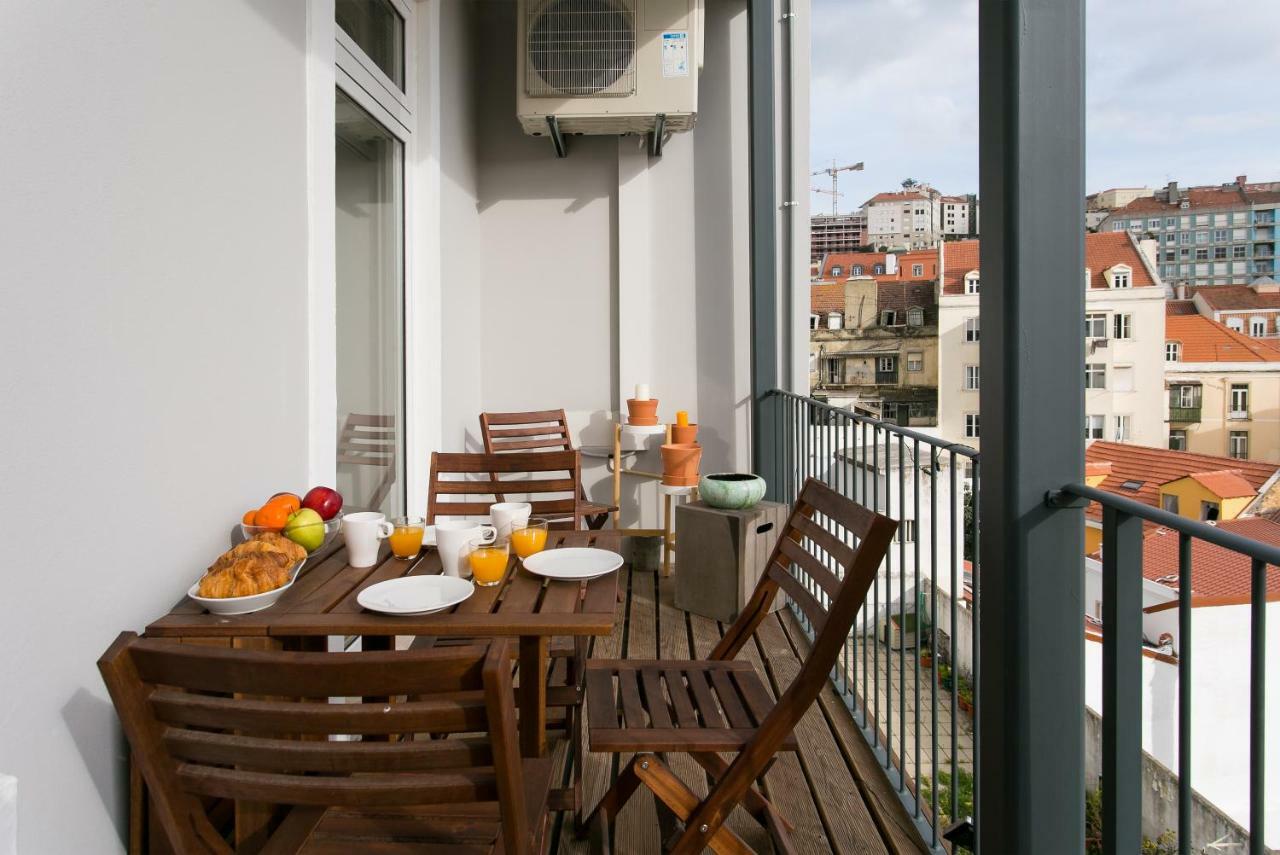 Altido Elegant City Deluxe Apartment & Altido Luxurious 3-Bedroom Apt With Terrace In Intendente Лиссабон Экстерьер фото