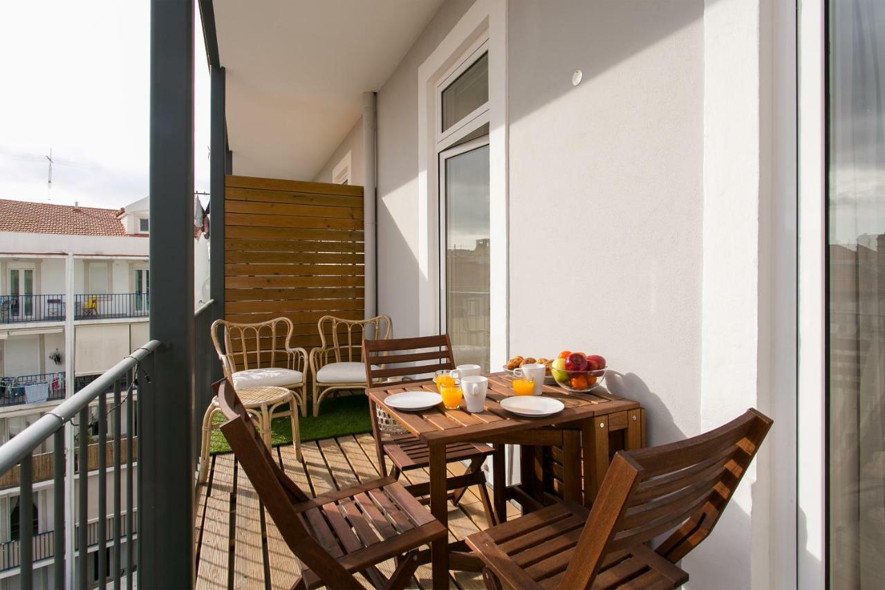 Altido Elegant City Deluxe Apartment & Altido Luxurious 3-Bedroom Apt With Terrace In Intendente Лиссабон Экстерьер фото
