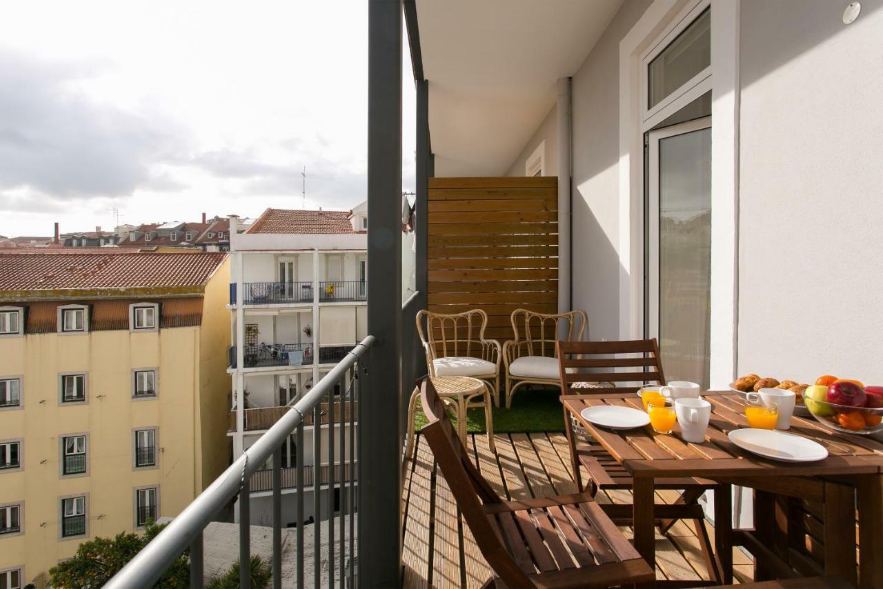 Altido Elegant City Deluxe Apartment & Altido Luxurious 3-Bedroom Apt With Terrace In Intendente Лиссабон Экстерьер фото